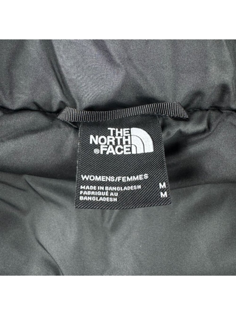 The North Face Aconcagua Parka Womens Medium TNF Black Down Hooded Puffer Jacket - Picture 9 of 14